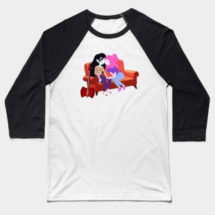 Marceline and Bubblegum Bubbline Baseball T-Shirt